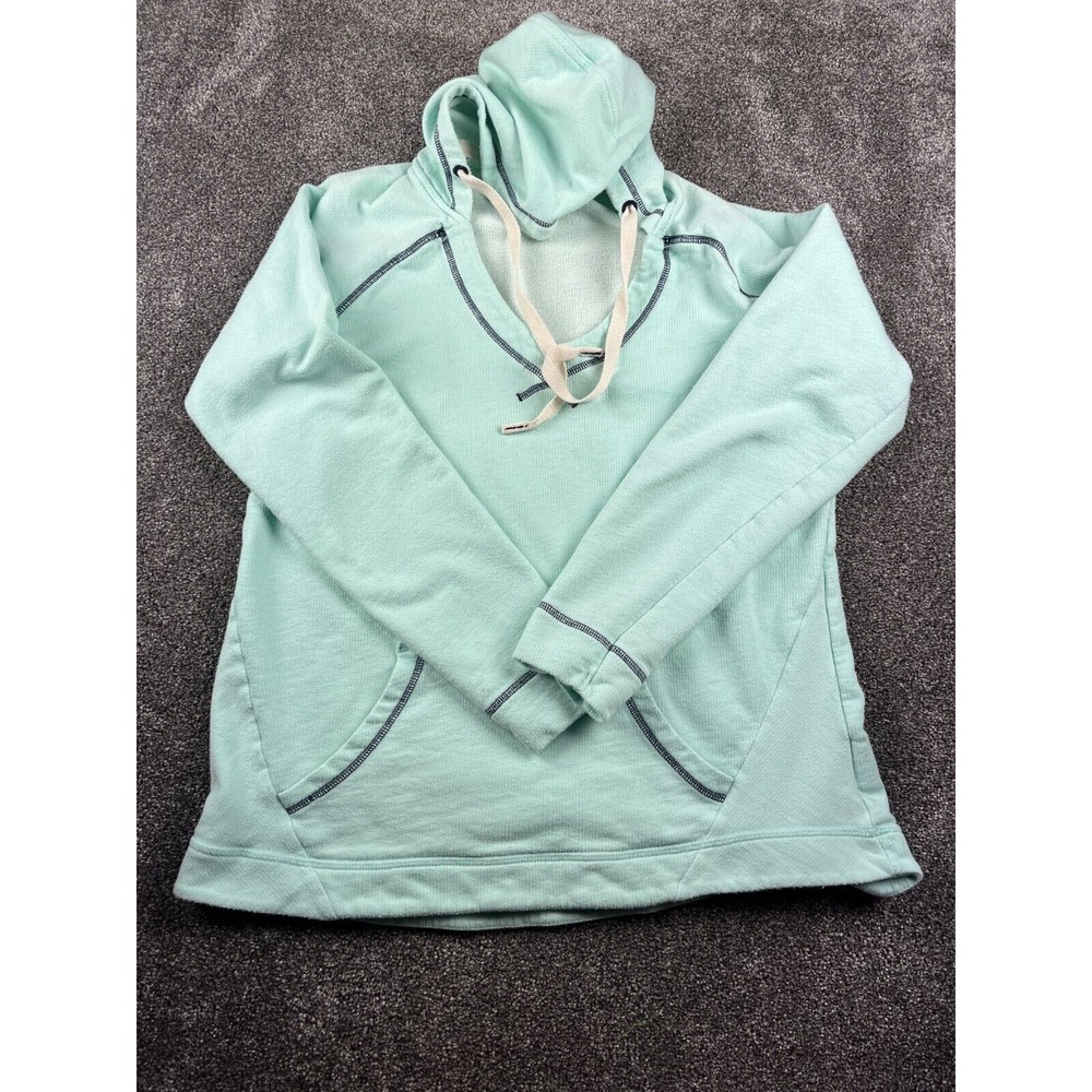 Columbia Women's PFG Sun Protectionβ Activewear Hoodie Size Medium Aqua